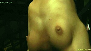 bitchy pussy glove-rubbed and electro-shocked in kinky bdsm session. feeling so helpless and turned on.