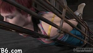 Tough lass, endure that rough nipple punishment!