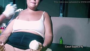 Crazy Girl Gets Tattoo Without Panties, Exposing All to Artist