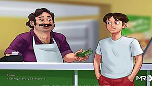 Summertime Saga: Crashed In The Barn After Hot Sex E3 24