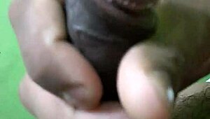 hey, watch this amateur guy stroking his cock solo