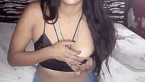 Karely's sexy curves tease with toys in part 1