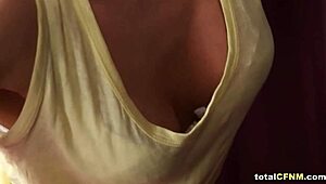 लकी लड़का हॉट बेब्स से ट्रिपल CFNM ब्लोजॉब फटे कपड़ों में। मैं पूरी तरह अभिभूत!