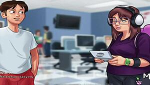 Summertime Saga: Crashed In The Barn After Hot Sex E3 24