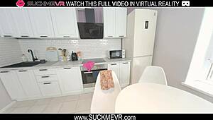 Maya Stone craves intense VR pleasure with a massive cock