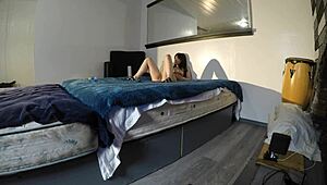 Scarlett Johnson Solo Masturbates Intensely