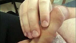 Hot guy soaked in sticky cum