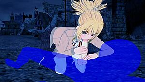 Oh man, I can’t even... Kohaku’s blowjob in this Dr. Stone hentai is insane, she gets fucked hard in Japanese anime style!