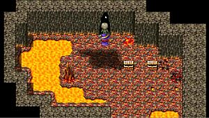 Japanese succubus delivers intense titjob in dungeon inn during hentai game episode