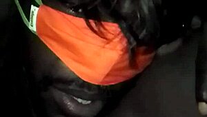 Midnight Cruise With Ghana Girl: Dirty Muff Diving And Ass Licking Action