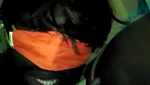 Midnight Cruise With Ghana Girl: Dirty Muff Diving And Ass Licking Action