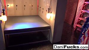 Watch Sexy Dani Tease Her Tight Wet Pussy