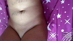 Asian Teen Girl Writes on Her Naked Body