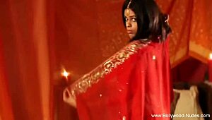 i'm so horny with my indian girlfriend getting nude and teasing me softly in the bedroom