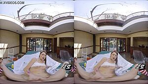 Spring Break Adventures In Reality Vr With Petite College Friends