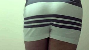 this gay guy in sexy cueca flaunts his big ass