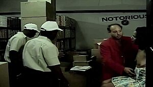 Ebony Deepthroats Cock For Facial Cumshot