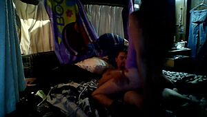 an older petite amateur woman films her everyday moments in a cozy home setting