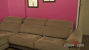 Amateur Cousin Deepthroats Monster Cock in Bent Over Doggystyle Assfucking