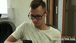 cherry kiss rides cock in pov cowgirl style