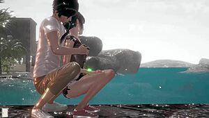 Hentai Babe Plays with 18+ Pussy