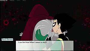 Intense Anal Action With Red Raven's Big Ass In 18Titans Ep 32