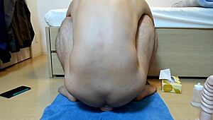 i cum hard on my dildo toy