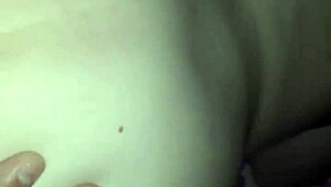 Husband films wife in doggystyle.