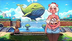 my pig princess hentai game pornplay ep 10 with naughty ice cream sucking techniques