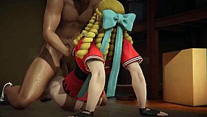 street fighter karin devours black cock in full pov video