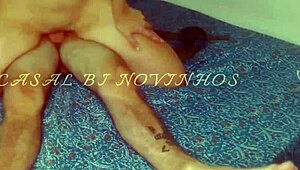 Young Married Brunette Moans While Riding Her Hairy Boyfriend's Cock In Various Positions.