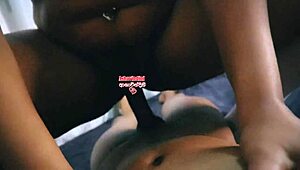 Sheron with her big booty gets hard fucked by a 65-year-old man with a big dick.