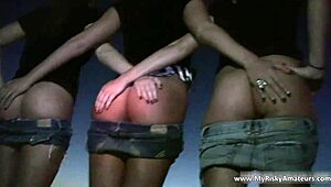 Cute Chicks Groping Tits Outdoors