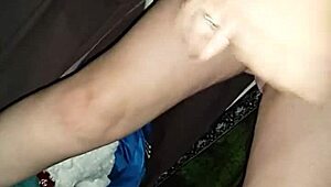 Amateur Husband Gets Blowjob and Creampie Sex with Wife