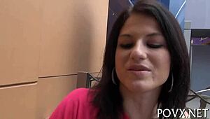 Beautiful Aubrey Sky Competes In A Horny Teen Contest