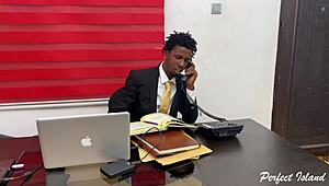 I Slam My Boss Hard in Office to Keep Job