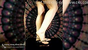 Cockbox Shoejob and Footjob Cumpilation Explodes