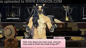 Watch the otter and cow get pounded by the stallion boss on the beach