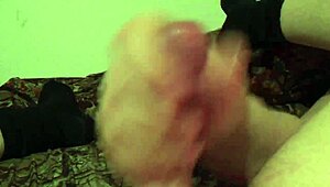 Chubby wife's hairy pussy pov hand-job tease