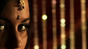 seduction unfolds in erotic india with nude dancing and teasing brunette