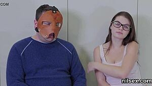 Oh, frisky teen 18+ is getting her anal hole pounded!