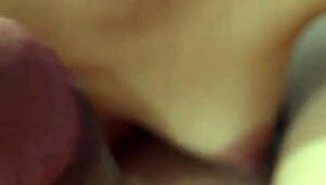 Ex-girlfriend's reconciliation sex leaves her covered in cum