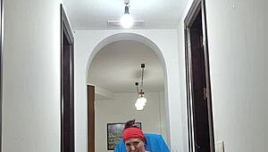 coolmarina pees and plays with a bottle