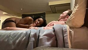 She takes it doggy style, bent over for intense sex. How does she handle it?