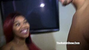 phat booty ebony babe takes big black cock from ludusadonis in puerto rock hood