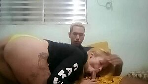 Blonde Milf Sits For Intense Interracial Blowjob And Hardcore Cock Fucking In Reality Amateur Scene