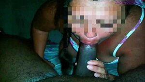 Deslizo La Tanga De Mi Madrastra Para Follar Su Gran Culo Gordo!