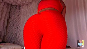 ruffle tights creampie, oh man, so close up...