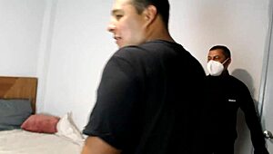 Dana barzagli stars in her first cuckold fantasy as a latina wife with an old mexican husband watching her cock adventures