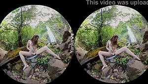 Erotic Beauty Endza Loves Her Pussy In Vr With Toys And Masturbation.